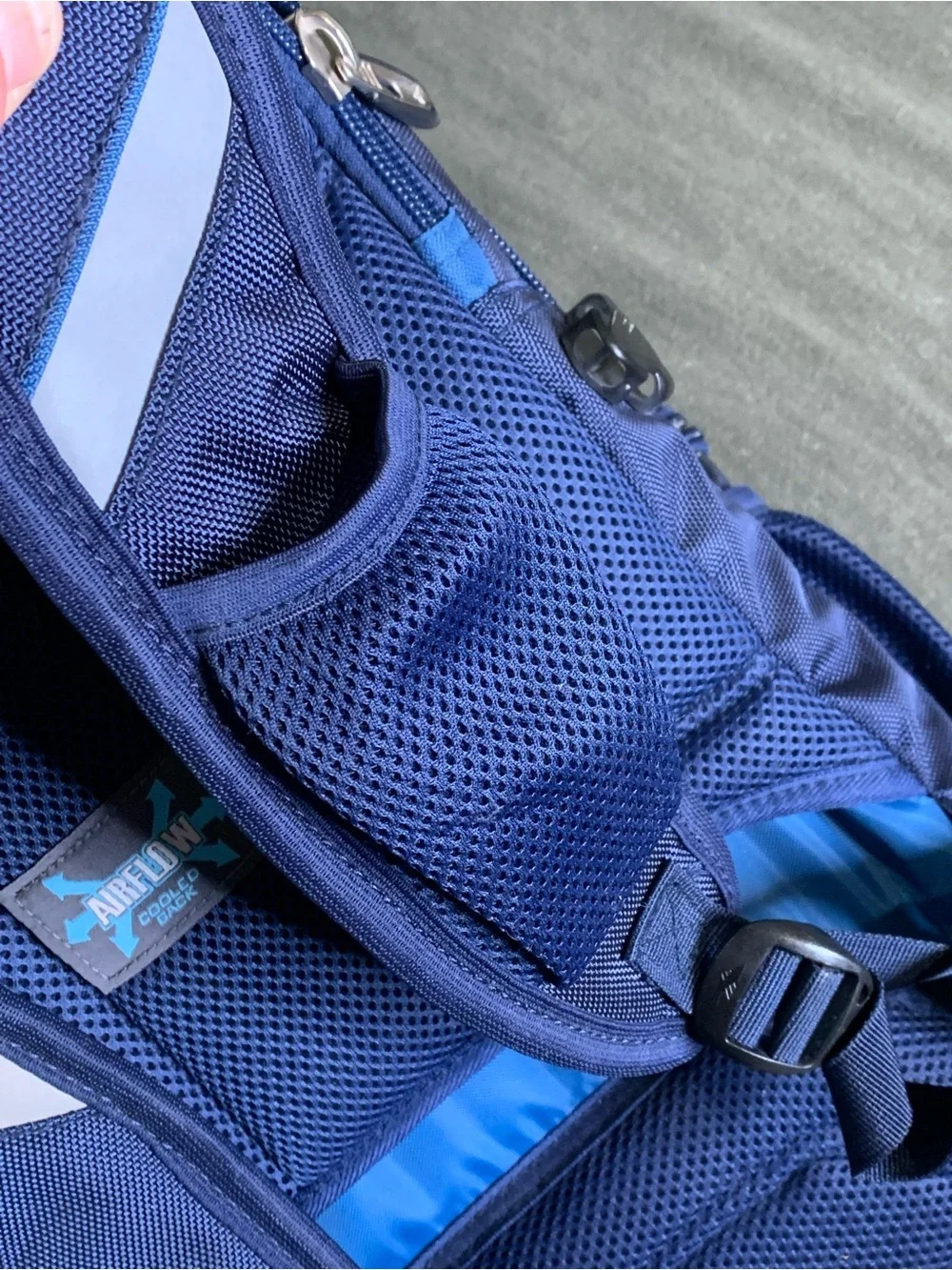 High Sierra Two-Tone Navy and Light Blue Men's Backpack